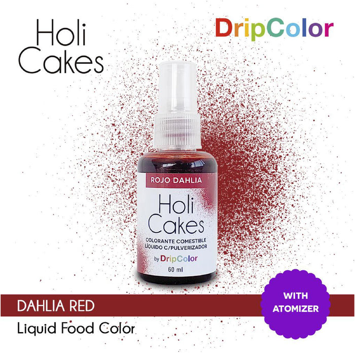 DAHLIA RED Holi Cakes Spray Cap Color