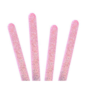 Glitter Pink Popsicle Sticks