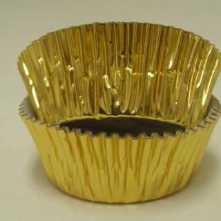 Gold Mini Foil Baking Cups