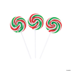 Holiday Swirl Lollipops