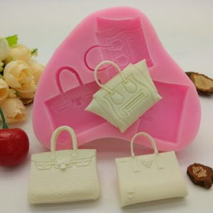Designer Handbags Silicone Mold
