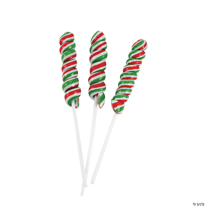 Mini Holiday Twisty Lollipop