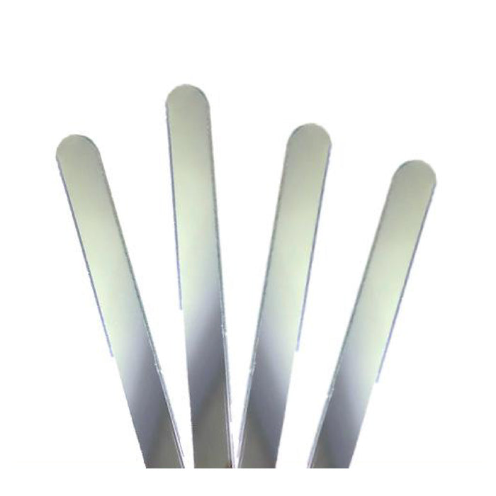 Mirror Silver Popsicle Sticks