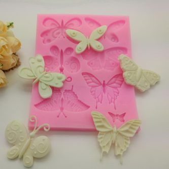 Multi-Butterfly Silicone Mold