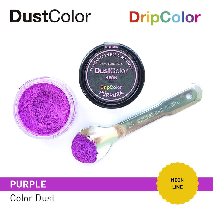 Neon Purple Dust Color