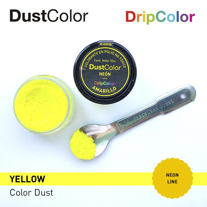 Neon Yellow Dust Color