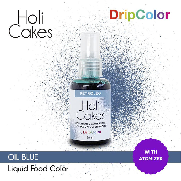 OIL BLUE Holi Cakes Spray Cap Color