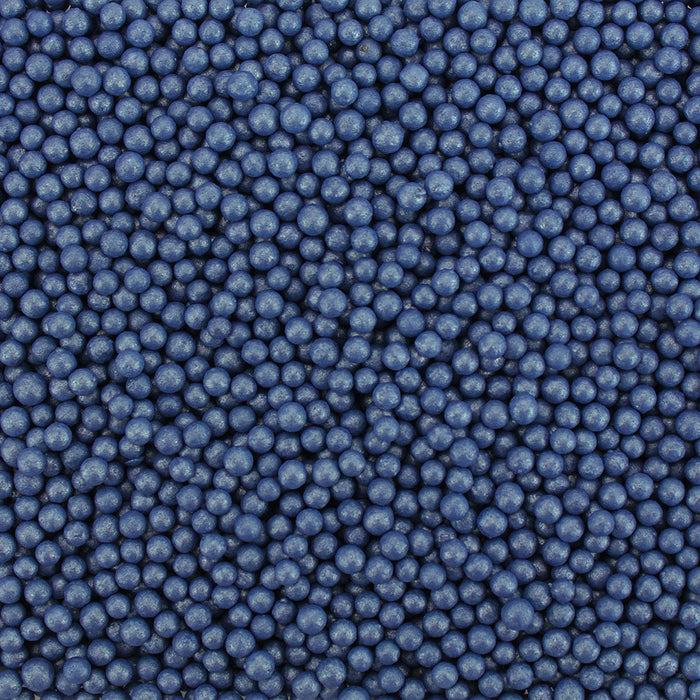 Pearly Navy Blue Sugar Pearls