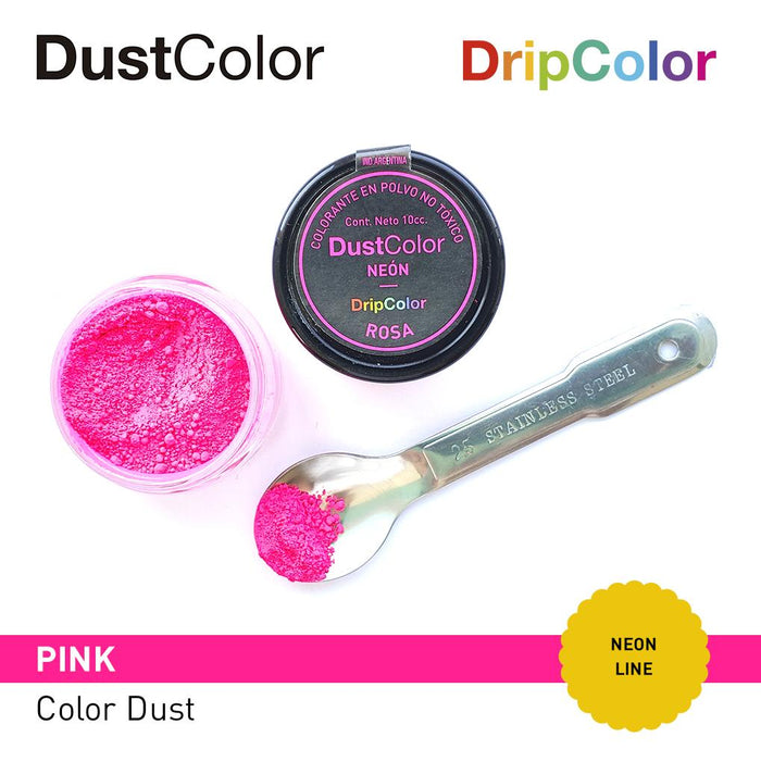 Neon Pink Dust Color