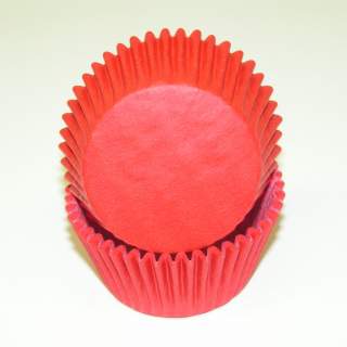 Red Standard Baking Cups