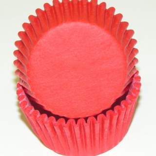 Red Mini Baking Cups