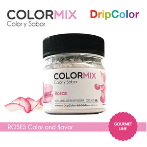 Colour Mix Rose Color & Flavor Powder