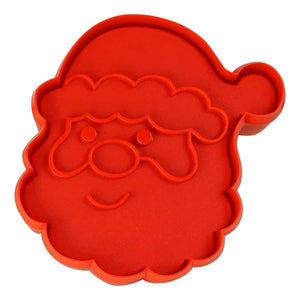 SANTA COOKIE STAMP DOUBLE SIDED