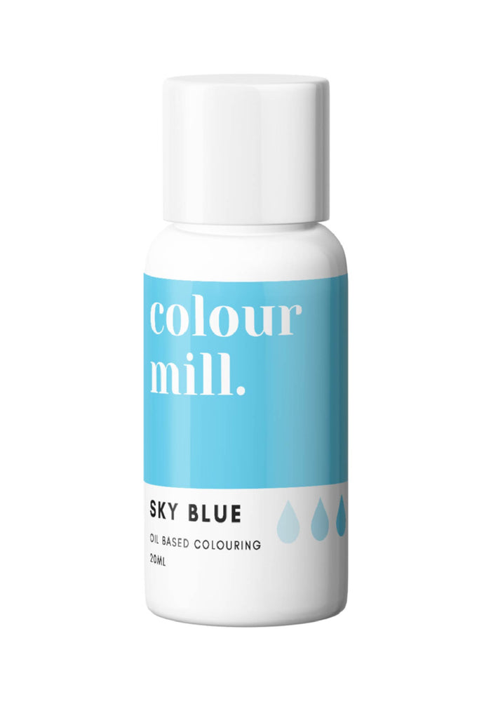 Sky Blue Oil Based Colour