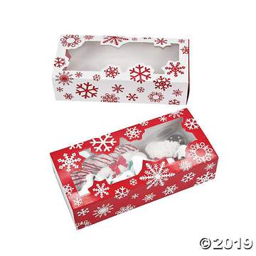 Snowflake Cookie Box
