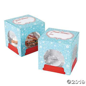Snow Globe Cookie Box