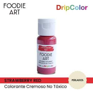 Strawberry Red Edible Paint