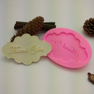 "Thank You" Silicone Embossing Mold