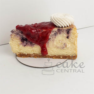 Triple Berry Cheesecake Slice