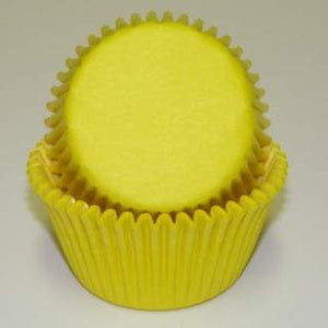 Yellow Mini Baking Cups