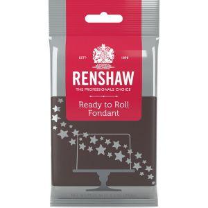 8.8oz Brown Renshaw Ready-To-Roll Fondant