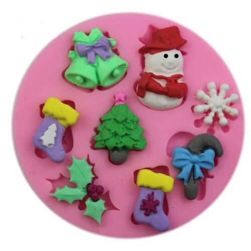 Christmas Fun Silicone Mold