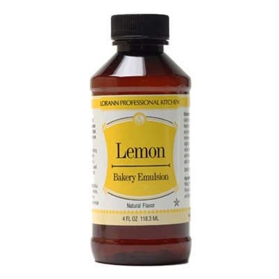 Lemon (Natural) Bakery Emulsion, 4oz