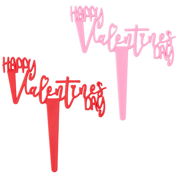 "Happy Valentines Day" Script Cupcake Pics