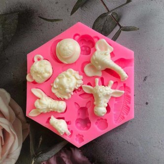 Safari Silicone Mold