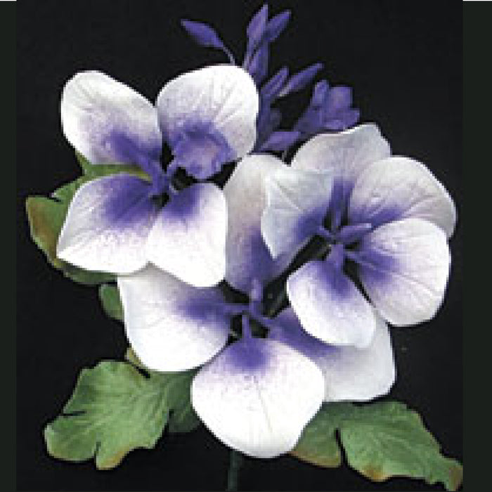 Lace Cap Hydrangea Spray (Violet)