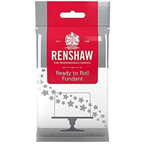 8.8oz White Renshaw Ready-To-Roll Fondant